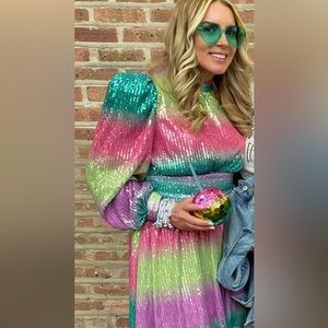 Eras Tour Dress! Adorable CeliaB sequin dress!